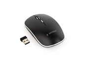Mus - Gembird Silent wireless optical mouse - USB-A receivcer - Mouse - Optic - 4 knappar - Svart - MUSW-4BS-01