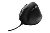 Mus - Hama Vertical Ergonomic - vertical mouse - USB - black - Vertical mouse - Optic - 6 knappar - Svart - 00182698