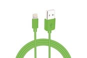 Displaykabel - Sinox Lightning kabel m/original Apple chip - 2m - Grön - SXI2502MFI-G