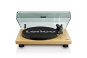 Skivspelare - Lenco L-30WD Record Player with USB/PC encoding - Wood - Skivspelare Brown - L-30WD