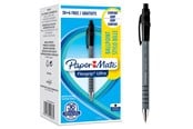 Skriv- och ritverktyg - Paper Mate Flexgrip Ultra Kulspetspennor med tryckknapp | Mediumspets (1,0 mm) | Svart | 36 stycken - 1910073