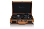 Skivspelare - Lenco PHONO TT-10BN - Suitcase Record Player with speakers - Brown - Skivspelare Brown - Lenco TT10