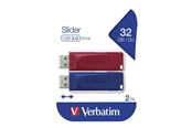 USB-minne - Verbatim Slider - 32GB - USB-minne - 49327