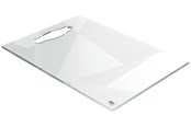 Konferens & Presentation - Nobo Transparent akryl mini bärbar whiteboard skrivbords notepad A4 - 1915613