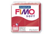 Hobby Tillbehör - Staedtler Mod. clay FIMO soft Christmas red - 8020-2 P