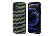 Mobile - Covers & Cases - PITAKA Apple iPhone 12 MagEZ Case - Black/Yellow Twill - KI1205M