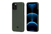 Mobile - Covers & Cases - PITAKA Apple iPhone 12 Pro MagEZ Case - Black/Yellow Twill - KI1205P