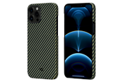 Mobile - Covers & Cases - PITAKA Apple iPhone 12 Pro Max MagEZ Case - Black/Yellow Twill - KI1205PM