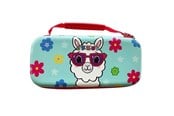 Spel Tillbehör - iMP TECH Switch Lite Llama Case Cyan - Miscellaneous Bag - Nintendo Switch Lite - 5060176365247