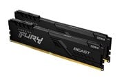 RAM - Kingston FURY Beast DDR4-3600 - 64GB - CL18 - Dual Channel (2 pcs) - Intel XMP - Svart - KF436C18BBK2/64
