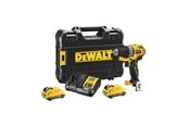 Verktyg - Dewalt 12V XR Brushless Sub-Compact Drill Driver - 2 x 2Ah - DCD701D2-QW
