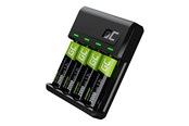 Battery - Green Cell VitalCharger USB battery charger - 4 x AA type - NiMH - 0.5 Watt - GRSETGC01