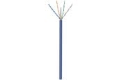 Nätverkskabel - Pro CAT 6a network cable U/UTP blue 305 m - CU AWG - Blå - 305m - 4040849960970