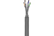 Nätverkskabel - Pro CAT 6a network cable S/FTP (PiMF) - Grå - 50 meter - Grå - 50m - 4040849960932