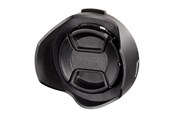 Kamera & objektivtillbehör - Hama Lens Hood with Lens Cap universal 52 mm - 93652