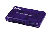 Flashram Reader & Adapter - Hama USB 2.0 30 in 1 CardReaderWriter - card reader - USB 2.0 - 55348