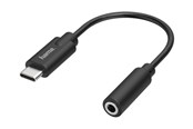 Displaykabel - Hama USB-C to headphone jack adapter - 2003180000