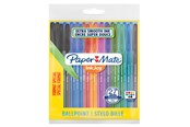 Skriv- och ritverktyg - Paper Mate InkJoy 100ST Kulspetspennor med huv | Mediumspets (1,0 mm) | Sortiment av roliga färger | 27 stycken - 2077243