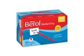 Skriv- och ritverktyg - Berol Handwriting Penna | rund form | tvättbart blått bläck | färgglada skaft | klassförpackning med 200 stycken - 2056779