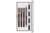 Skriv- och ritverktyg - Rotring rOtring Isograph Junior Set 3x Tekniska Pennor | 0,20 mm, 0,30 mm, 0,50 mm Fineliner-pennor + tillbehör - S0699320