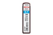 Skriv- och ritverktyg - Rotring rOtring pennstift | 0,7 mm | 2B hårdhet | 12 stift - S0231230