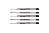 Skriv- och ritverktyg - Rotring rOtring Jumbo kulspetspenna påfyllning | Svart bläck | Medelhög spets (1,0 mm) | 5 Antal - S0195390