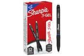Skriv- och ritverktyg - Sharpie S-Gel | Gelpennor | Mediumspets (0,7 mm) | Blått bläck | 12 stycken - 2136600