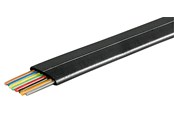 Kabeltelefoni - Pro Telephone flat cables 8-core 100 m reel AWG 28. - 4040849933080