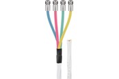 Antennkabel - Pro 80 dB Quattro coax- antenna cable set 2x shielded - 4040849673306