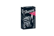 Skriv- och ritverktyg - Sharpie Metallic Permanent Markers | Fine Point | Silver | 12 Count - 1891063