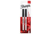 Skriv- och ritverktyg - Sharpie permanenta märkpennor | Ultrafin spets | Svart | 2 styck - 1985878