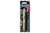 Skriv- och ritverktyg - Sharpie Metallic permanent märkpenna | Fin spets | Guld | 1 stycken - 1986003