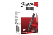 Skriv- och ritverktyg - Sharpie M15 permanent märkpenna | Rund spets | Svart | 12 stycken - S0192584