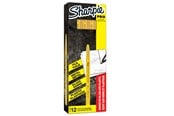Skriv- och ritverktyg - Sharpie Peel Off China Markers | Fin spets | Gul | 12 stycken - S0305101