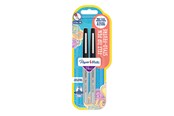 Skriv- och ritverktyg - Paper Mate Flair Ultra Fine filtspetspennor | Ultrafin spets (0,4 mm) | Svart | 2 stycken - 2027080