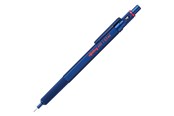Skriv- och ritverktyg - Rotring rOtring 600 Mekanisk penna | 0,5 mm | Blå helmetallpenna för kropp | Halkfritt räfflat grepp och sexkantig cylinder - 4114266