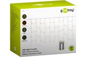 Lampor - Goobay Light Curtain with 300 LEDs transparent 5 m - wi - 4040849579424