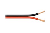 Ljudkabel - Pro Speaker cable red/black CCA 50 m red-black - 50 - 4040849677373