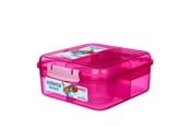 Kökstillbehör - Sistema Bento Cube 1.25 L (Pink) - 41685