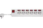 Strömkabel (extern) - Pro AC power strip with surge protection and switch 1.5 m - 4040849725685