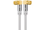 Antennkabel - Pro SAT antenna cable (135 dB) 4x shielded 10m - 4040849704901