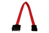 SATA kabel - StarTech.com 0.3m SATA Extension Cable - 30cm 7 pin SATA Extension - 7 pin SATA Extension Cable - 7 pin SATA Extension cord - SATA extension cable - 30 cm - SATAEXT30CM