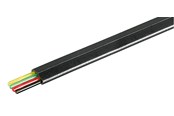 Kabeltelefoni - Pro Telephone flat cables 4-core 100 m reel AWG 28. - 4040849933042