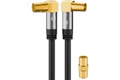 Antennkabel - Pro TV antenna cable (135 dB) 4x shielded 10 m - 4040849704758