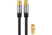 Antennkabel - Pro TV antenna cable (135 dB) 4x shielded 10 m - 4040849703898