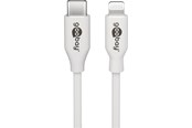 USB-kabel - Pro USB-C <-> Lightning - 2m - Vit - 4040849394485