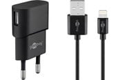 Mobile - Adapters & Chargers - Pro Apple Lightning charger set 1 A - 4040849452949