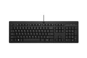 Tangentbord - HP 125 - Tangentbord - Nordisk - Svart - 266C9AA#UUW