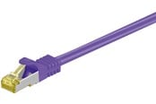 Nätverkskabel - Pro LAN CAT 6A S/FTP - Lila - 10m - 4040849916458
