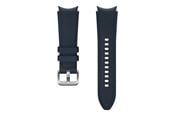 Andra mobiltillbehör - Samsung Watch Strap Hybrid Leather Band 20mm S/M - Navy - ET-SHR88SNEGEU